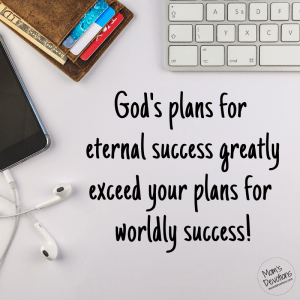 Gods plans exceed